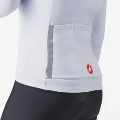 Maglia maniche lunghe Castelli Entrata - Bianco