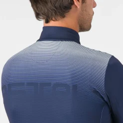 Maglia maniche lunghe Castelli Apice - Blu