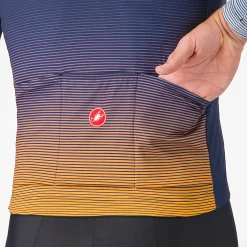 Maglia maniche lunghe Castelli Apice - Blu