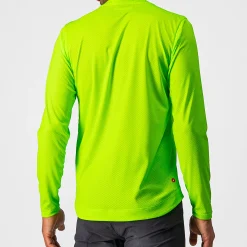 Maglia maniche lunghe Castelli Trail Tech Tee - Verde