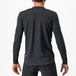 Maglia maniche lunghe Castelli Unlimited Merino - Nero