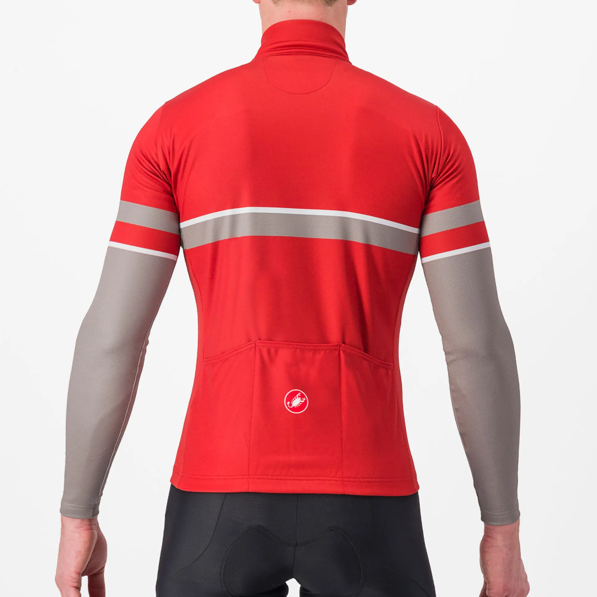 Maglia maniche lunghe Castelli Retta - Rosso