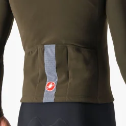 Maglia maniche lunghe Castelli Tutto Nano RoS - Marrone