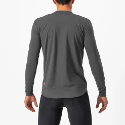 Maglia maniche lunghe Castelli Unlimited Merino - Grigio