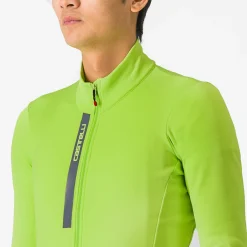Maglia maniche lunghe Castelli Entrata - Verde chiaro