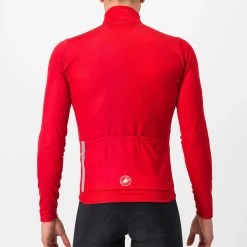 Maglia maniche lunghe Castelli Entrata - Rosso scuro