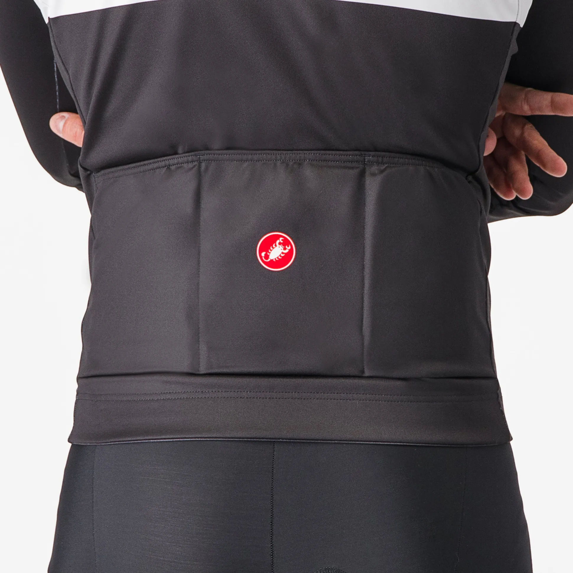 Maglia maniche lunghe Castelli Lineare - Nero