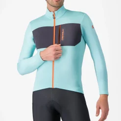Maglia maniche lunghe Castelli Unlimited Trail 2 - Azzurro