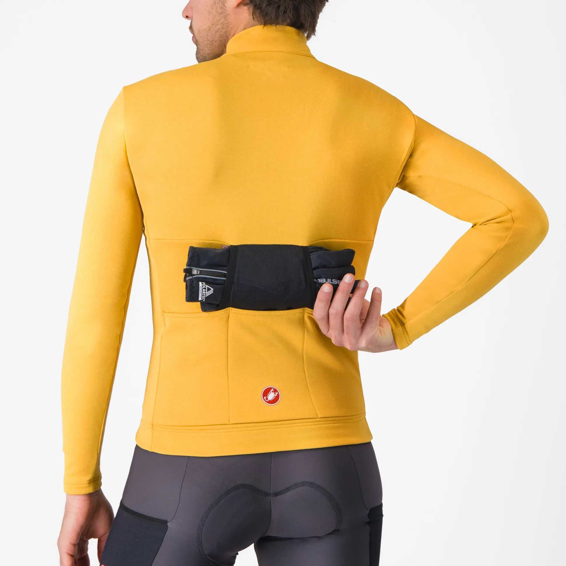Maglia maniche lunghe Castelli Unlimited Trail 2 - Giallo