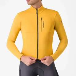 Maglia maniche lunghe Castelli Unlimited Trail 2 - Giallo