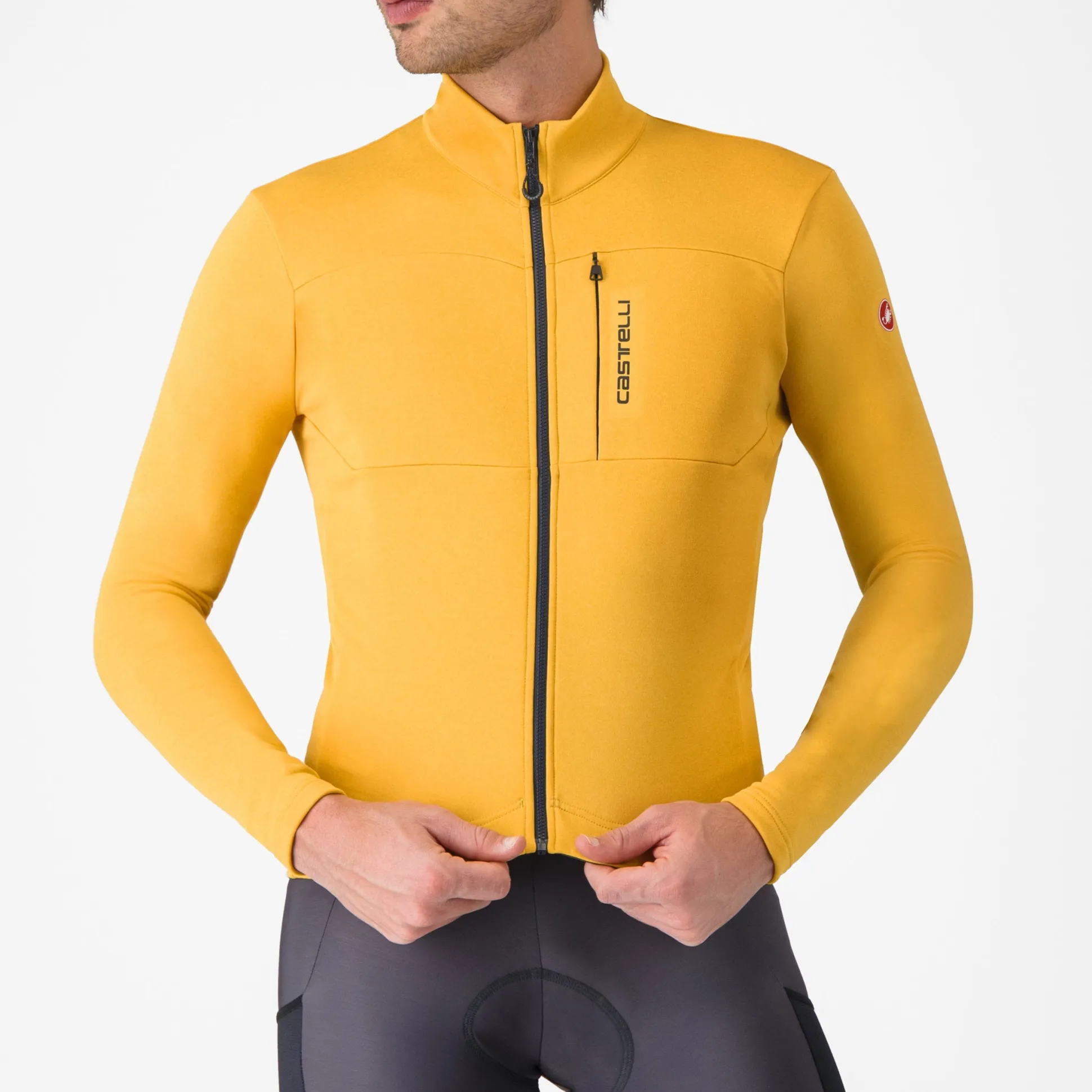 Maglia maniche lunghe Castelli Unlimited Trail 2 - Giallo