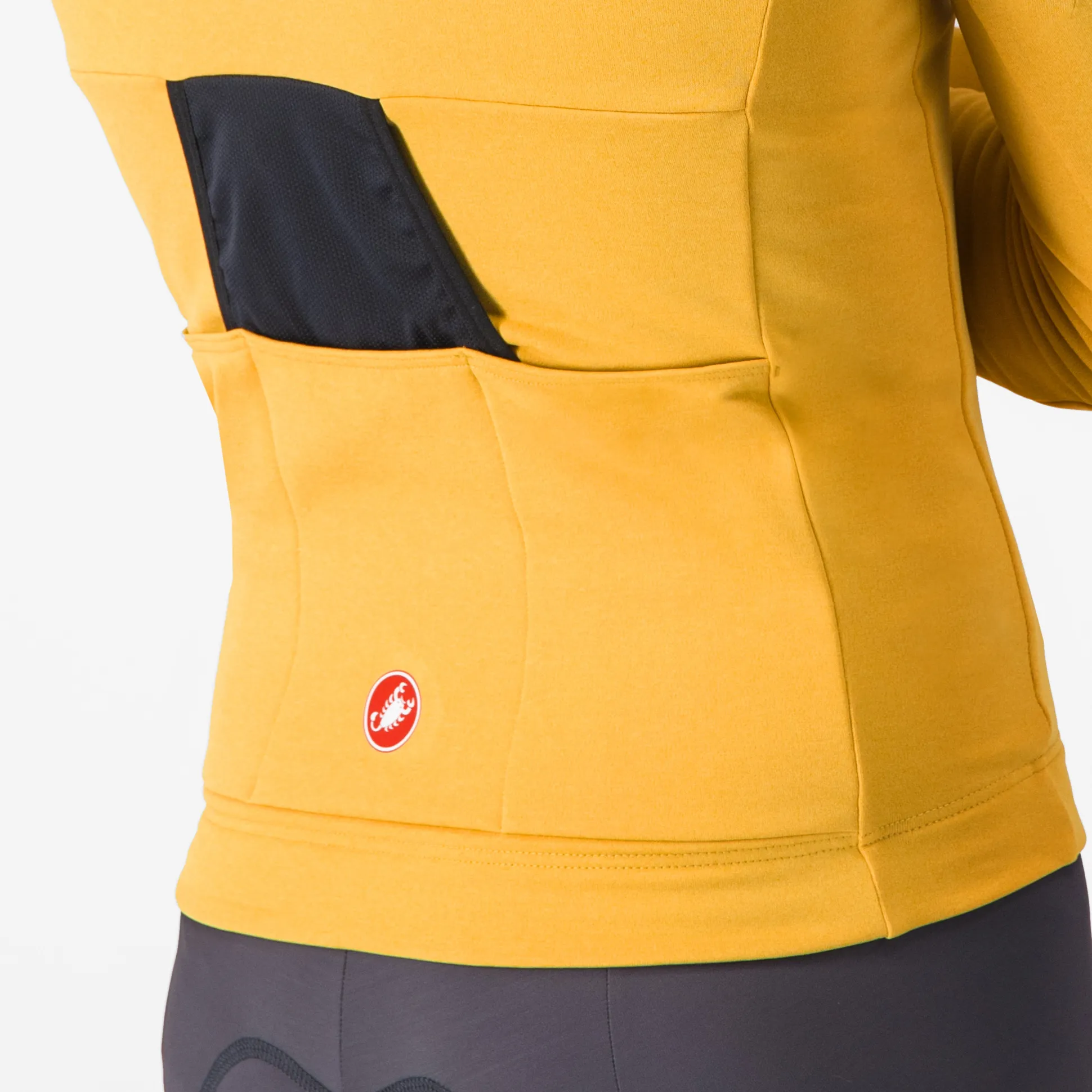Maglia maniche lunghe Castelli Unlimited Trail 2 - Giallo