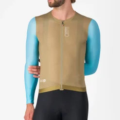 Maglia maniche lunghe Castelli Corretto - Verde