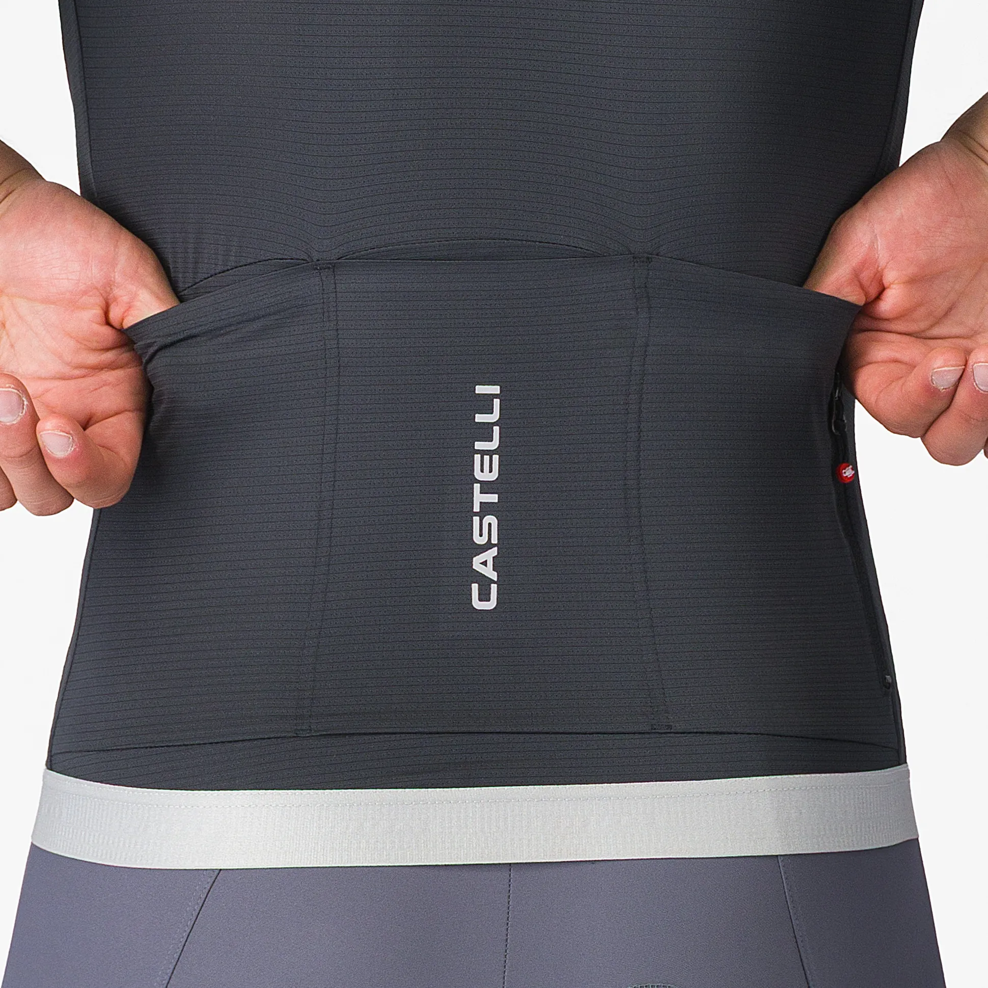 Maglia maniche lunghe Castelli Espresso 2 - Nero