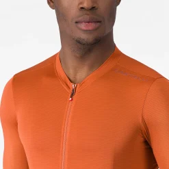 Maglia maniche lunghe Castelli Espresso 2 - Arancio