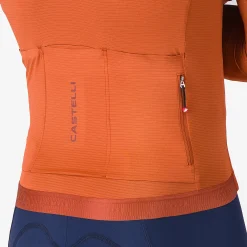 Maglia maniche lunghe Castelli Espresso 2 - Arancio