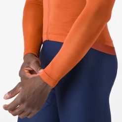 Maglia maniche lunghe Castelli Espresso 2 - Arancio