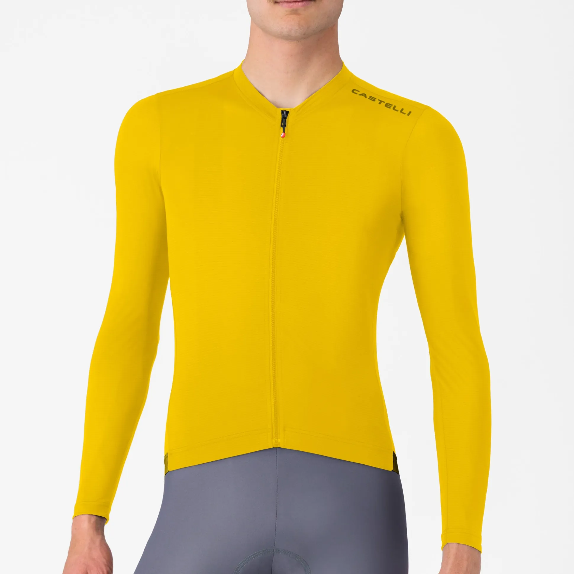 Maglia maniche lunghe Castelli Espresso 2 - Giallo