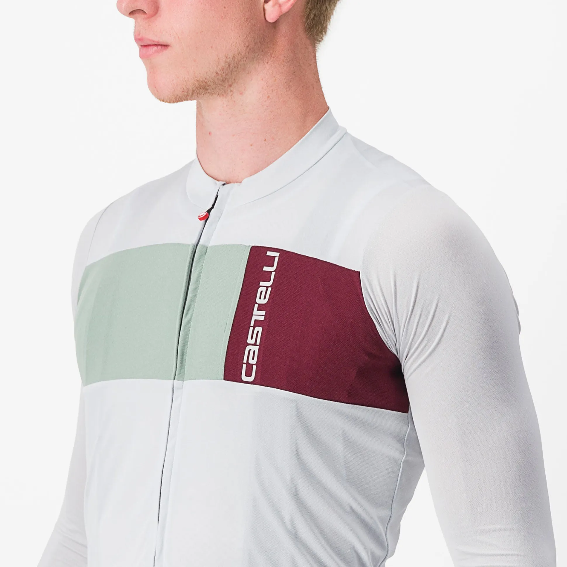 Maglia maniche lunghe Castelli Prologo 7 - Grigio