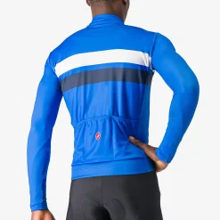 Maglia maniche lunghe Castelli Lineare - Blu