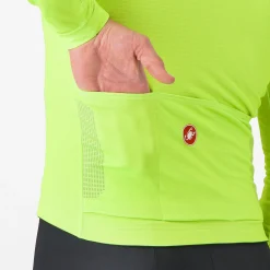 Maglia maniche lunghe Castelli Puro 4 - Giallo