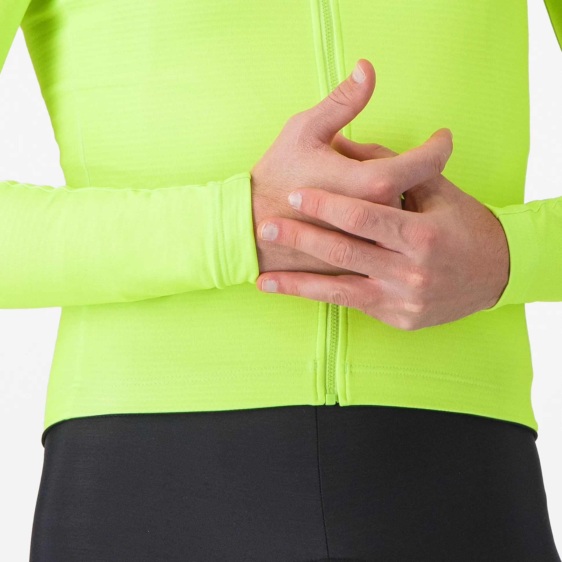 Maglia maniche lunghe Castelli Puro 4 - Giallo