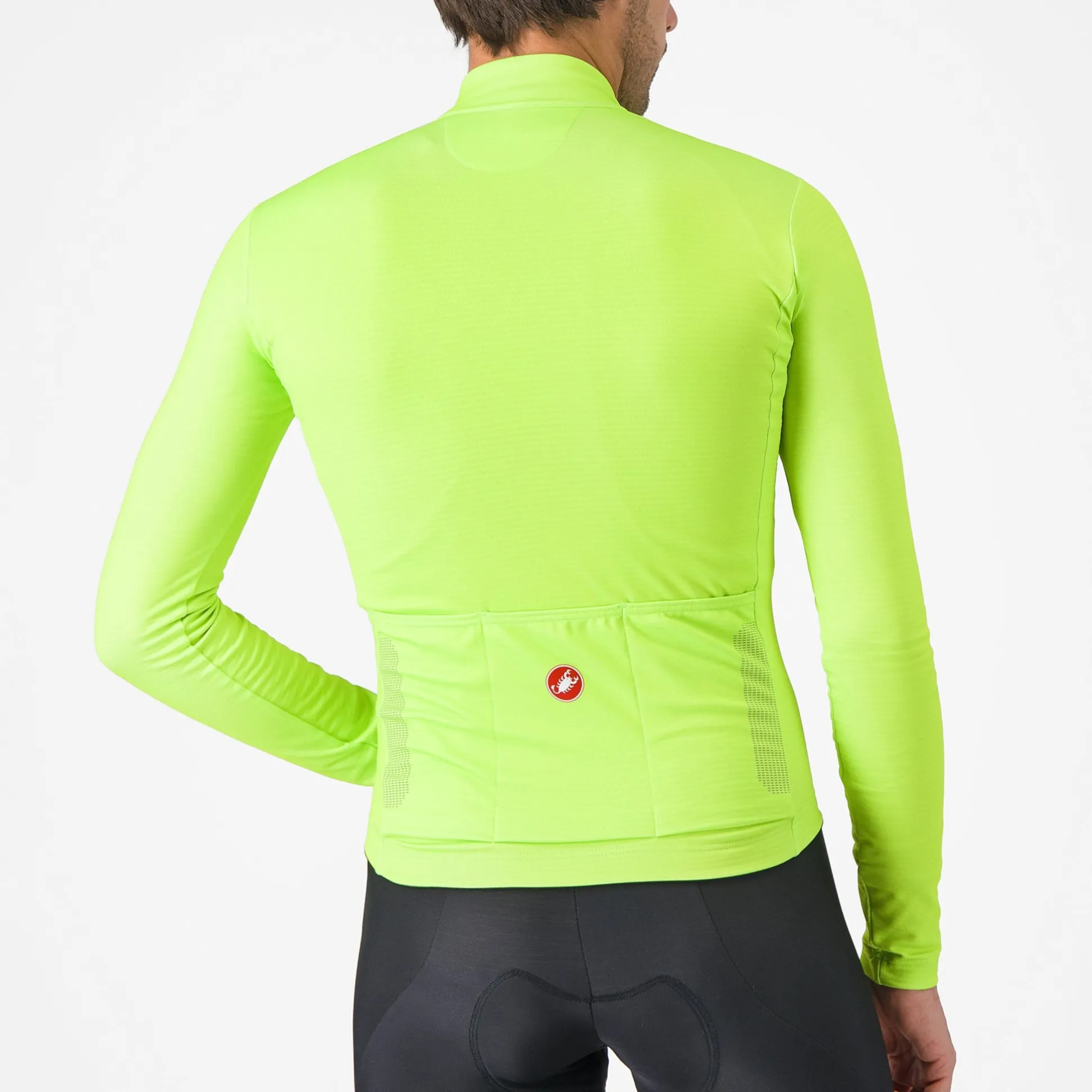 Maglia maniche lunghe Castelli Puro 4 - Giallo