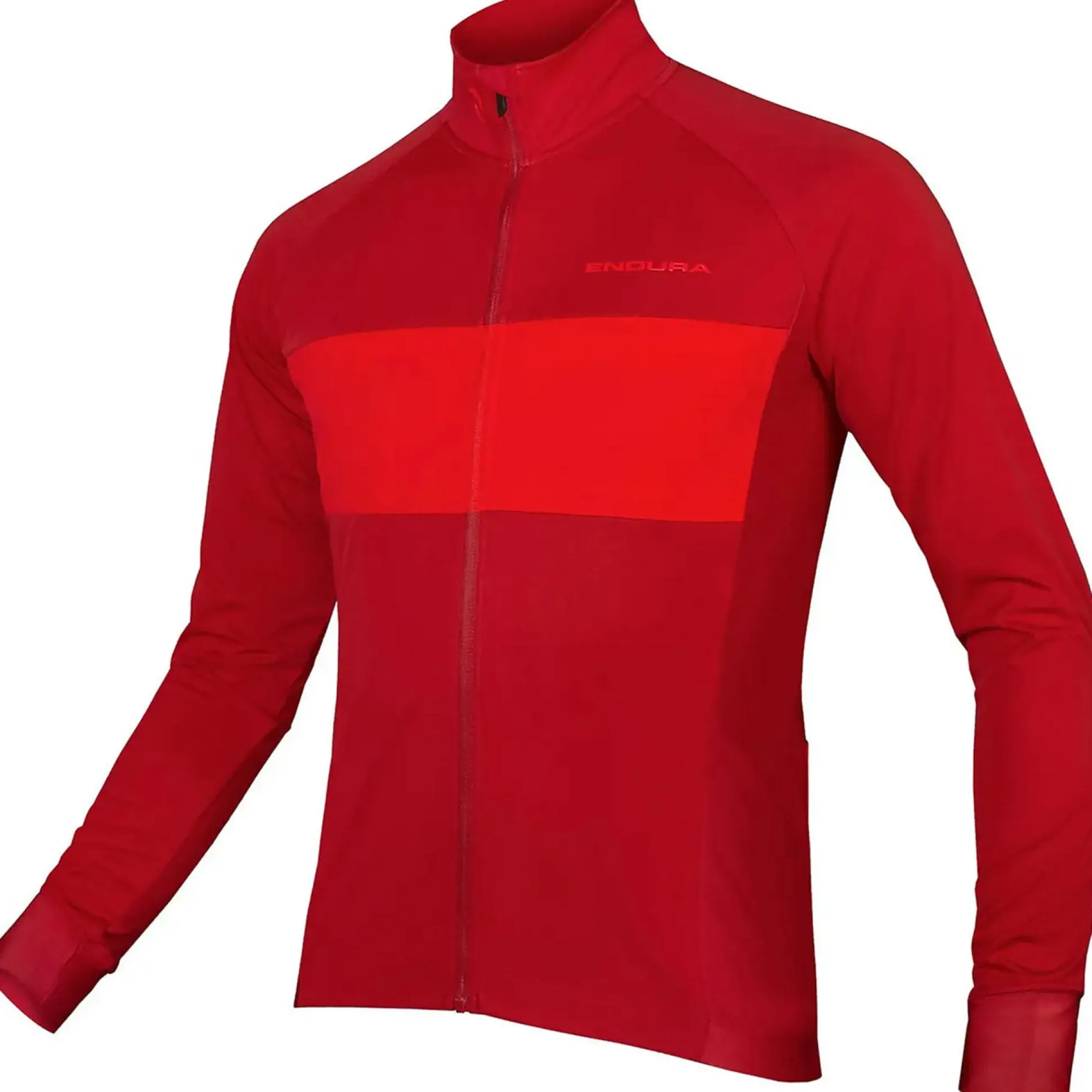 Maglia maniche lunghe Endura FS260-Pro Jetstream - Rosso