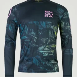 Maglia maniche lunghe Endura Tropical Print LTD - Grigio