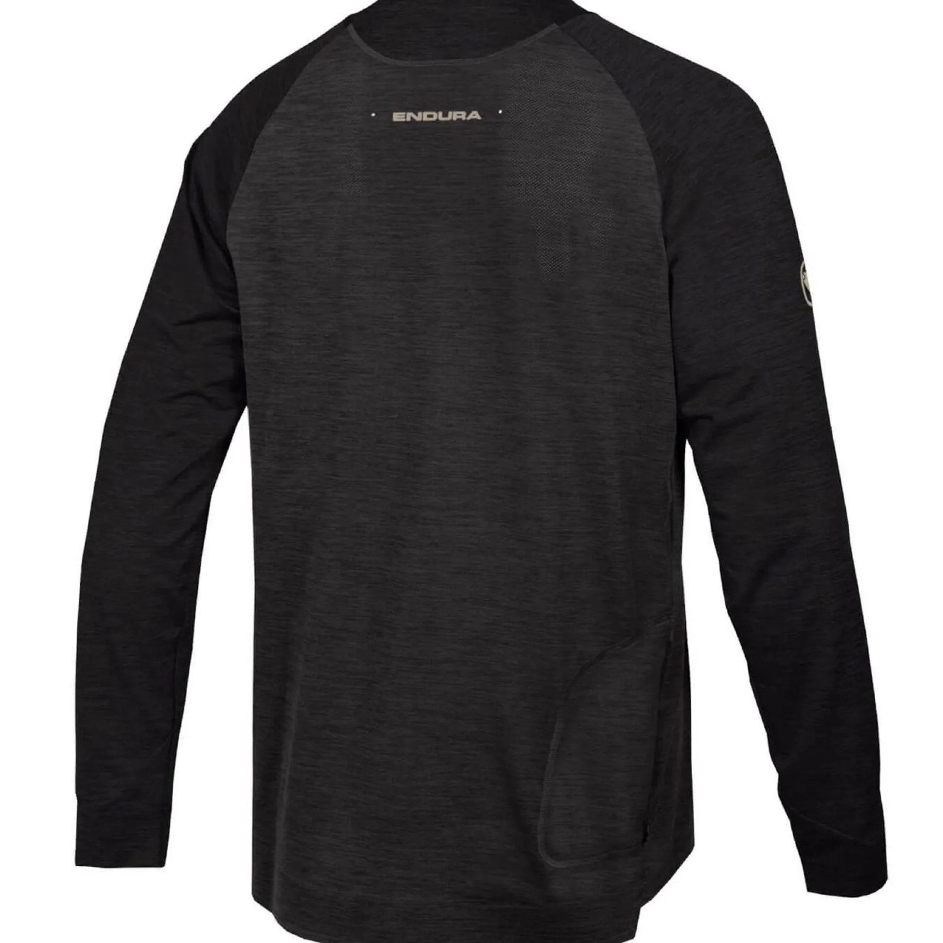 Maglia maniche lunghe Endura SingleTrack - Nero