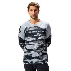 Maglia maniche lunghe Endura Camo Print LTD - Grigio