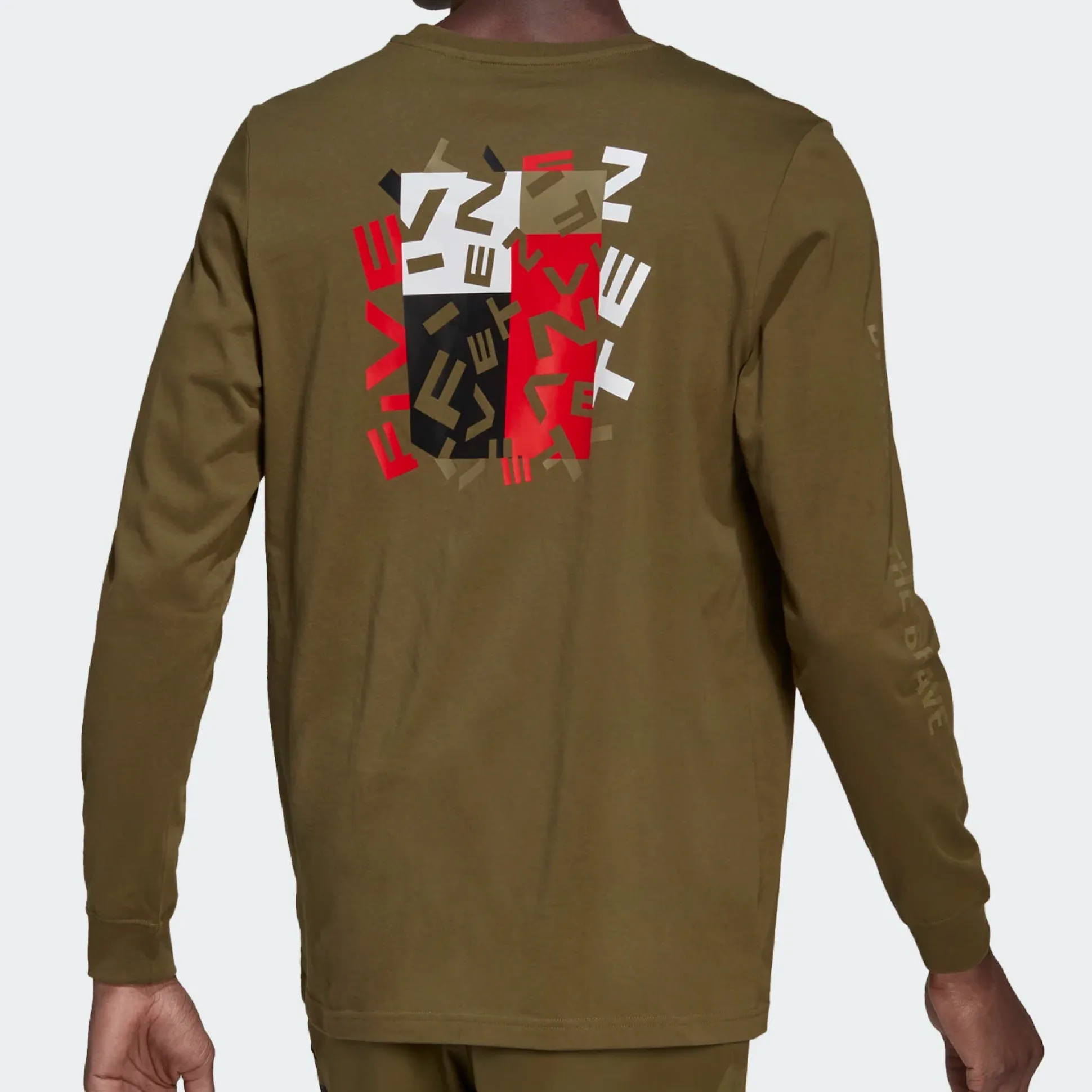 Maglia maniche lunghe Five Ten Graphic - Marrone