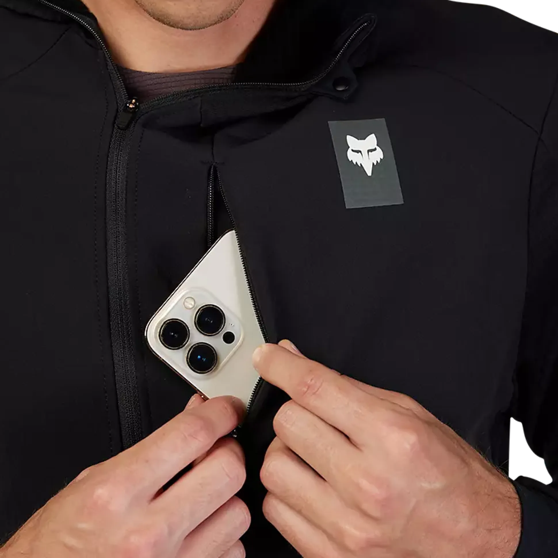 Maglia maniche lunghe Fox Defend Thermal - Nero