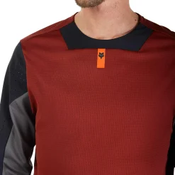 Maglia maniche lunghe Fox Defend - Bordeaux