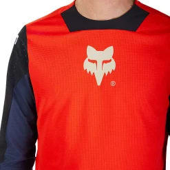 Maglia maniche lunghe Fox Defend Elevated - Rosso