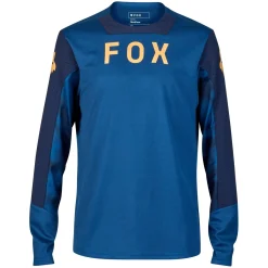 Maglia maniche lunghe Fox Defend Taunt - Blu