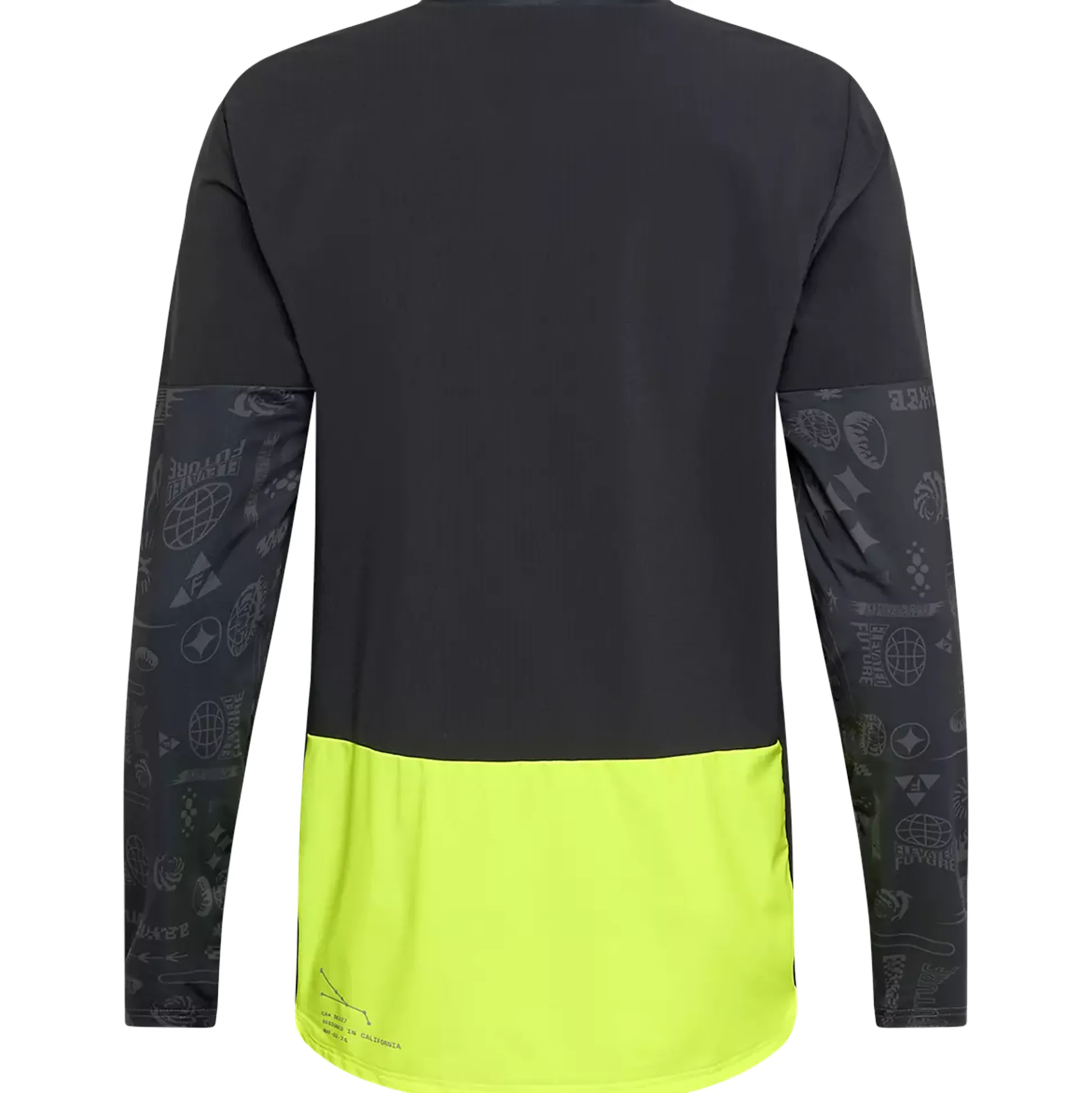 Maglia maniche lunghe Fox Defend Thermal Lunar - Nero giallo
