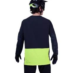 Maglia maniche lunghe Fox Defend Thermal Lunar - Nero giallo