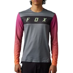 Maglia maniche lunghe Fox Flexair Arcadia - Grigio