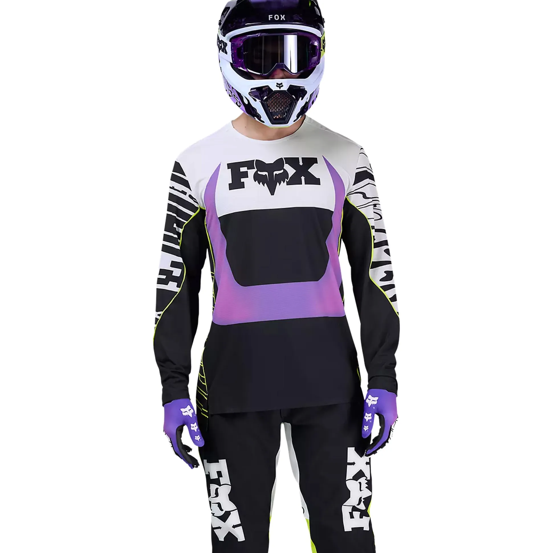 Maglia maniche lunghe Fox Flexair Phantom Edizione Limitata - Multicolor