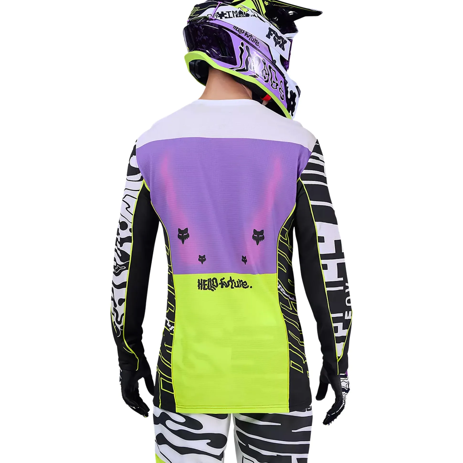 Maglia maniche lunghe Fox Flexair Phantom Edizione Limitata - Multicolor