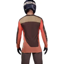 Maglia maniche lunghe Fox Flexair Elevated - Marrone