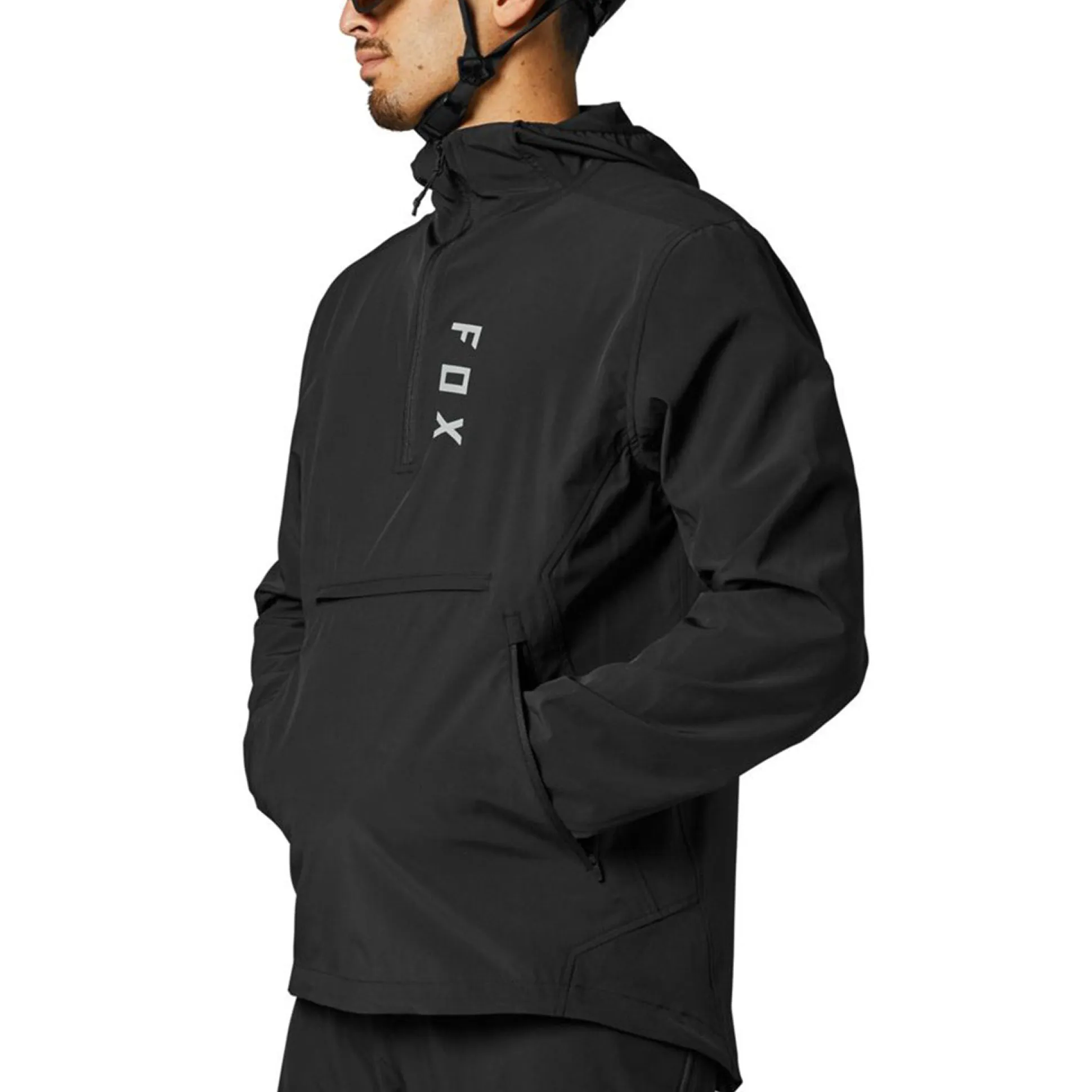 Maglia maniche lunghe Fox Ranger Wind - Nero