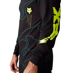 Maglia maniche lunghe Fox Ranger Lunar drirelease Mid - Nero
