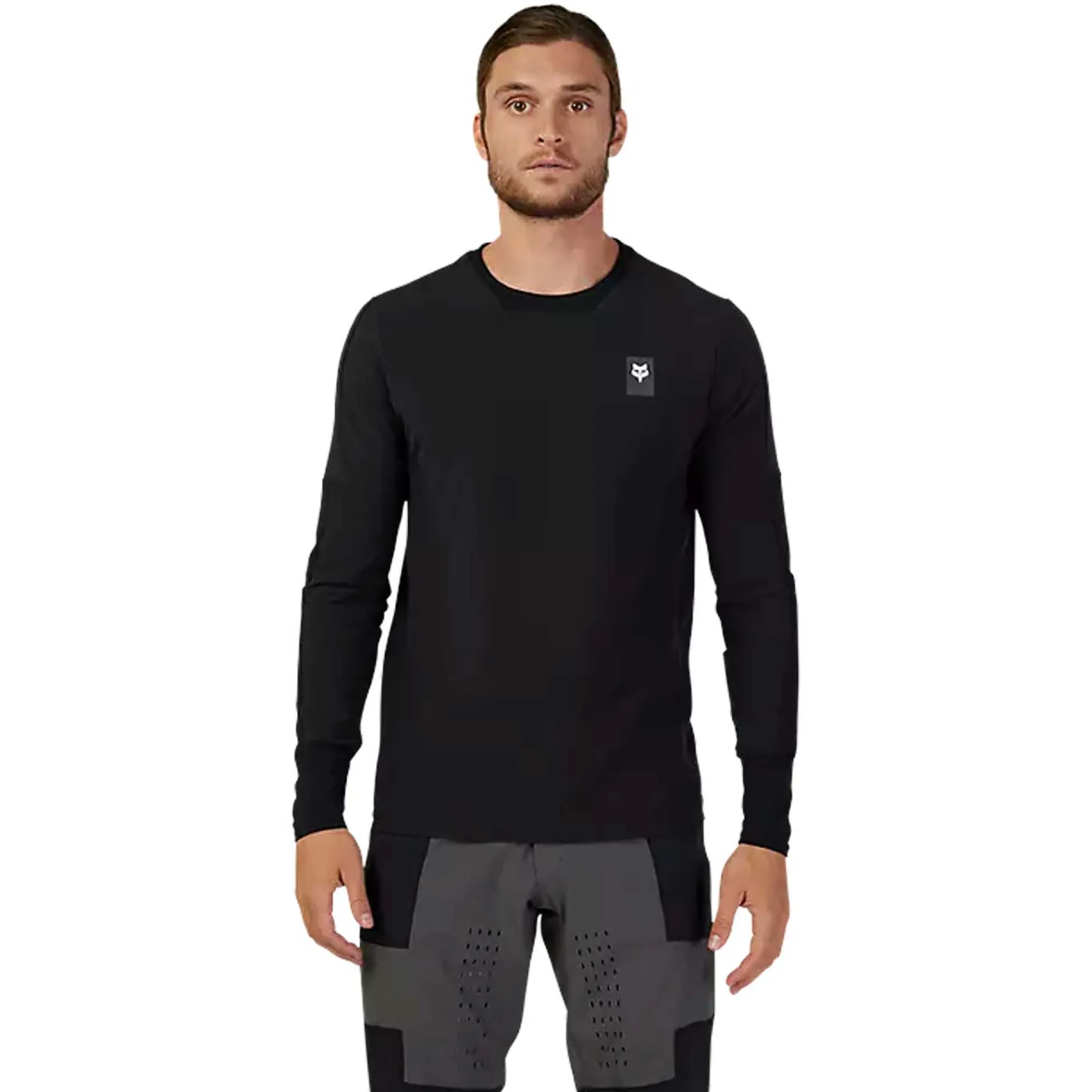 Maglia maniche lunghe Fox Ranger Defend Thermal - Nero