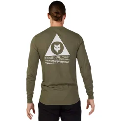 Maglia maniche lunghe Fox Ranger Tred Drirelease - Verde