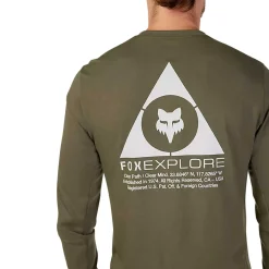Maglia maniche lunghe Fox Ranger Tred Drirelease - Verde