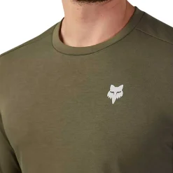 Maglia maniche lunghe Fox Ranger Tred Drirelease - Verde