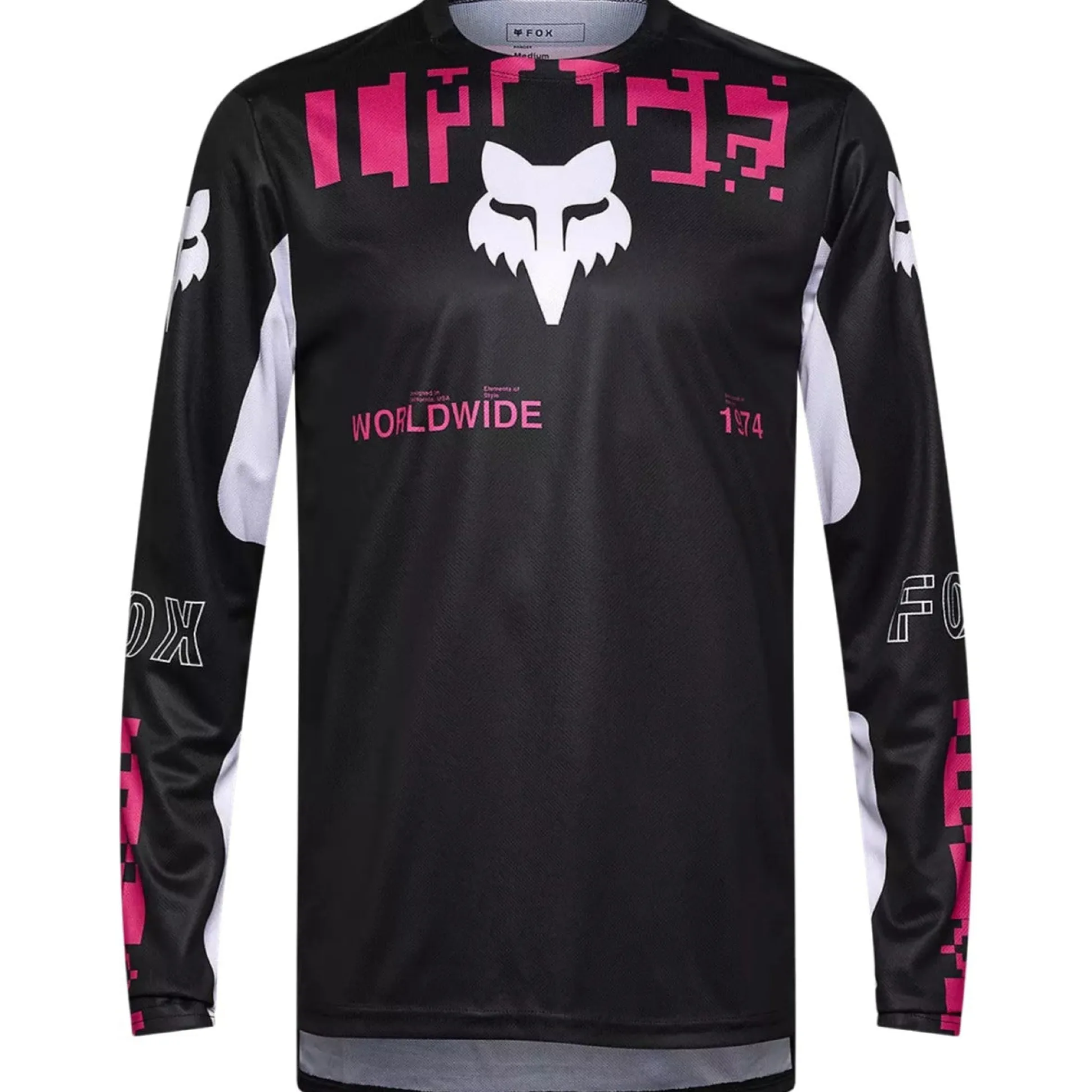 Maglia maniche lunghe Fox Ranger Digi Image - Nero