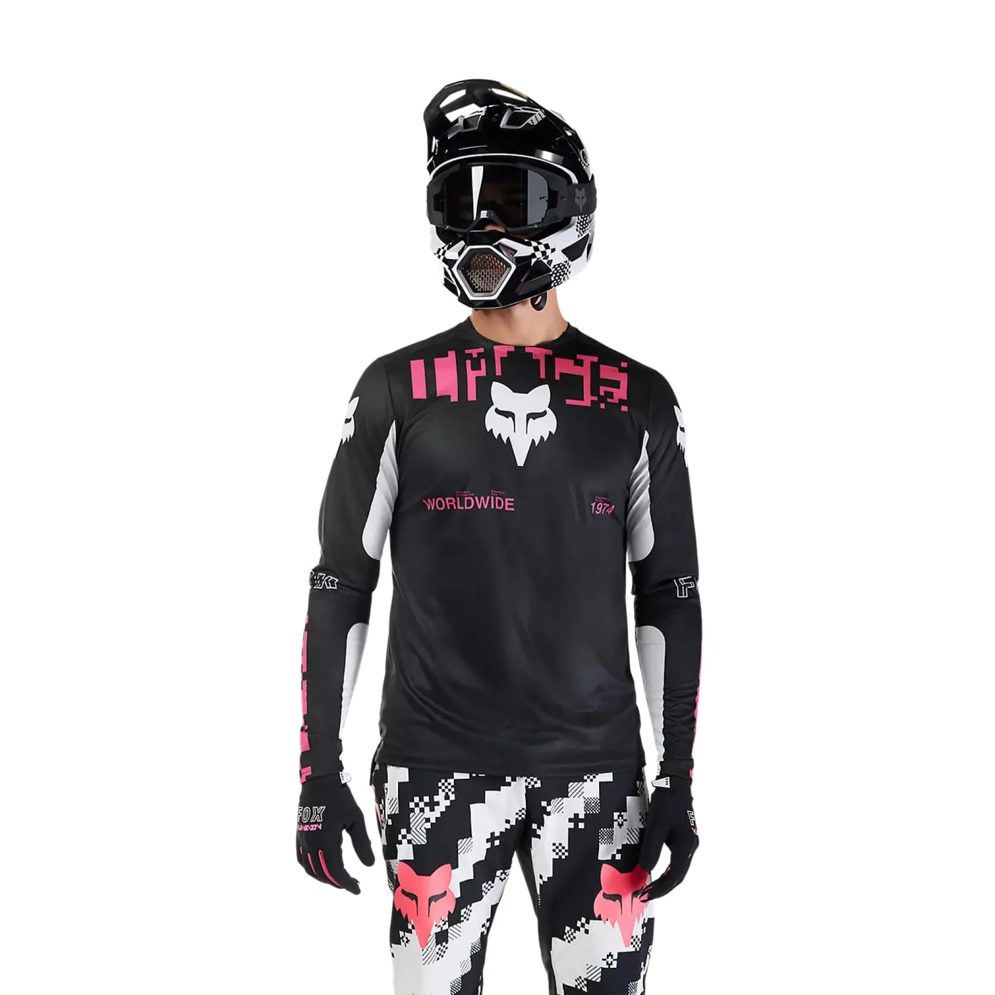 Maglia maniche lunghe Fox Ranger Digi Image - Nero